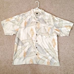 Tommy Bahama 100% silk shirt